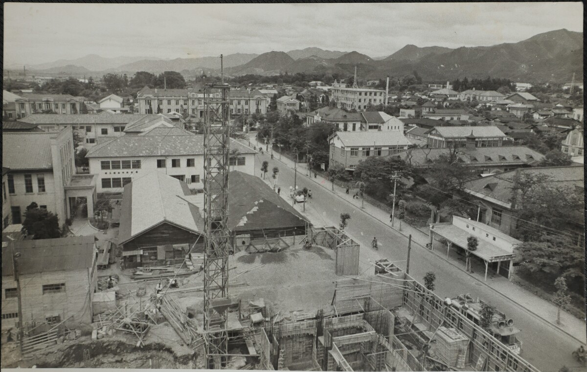 〔写真〕公共施設 山形市役所 大正元年竣工庁舎建設中