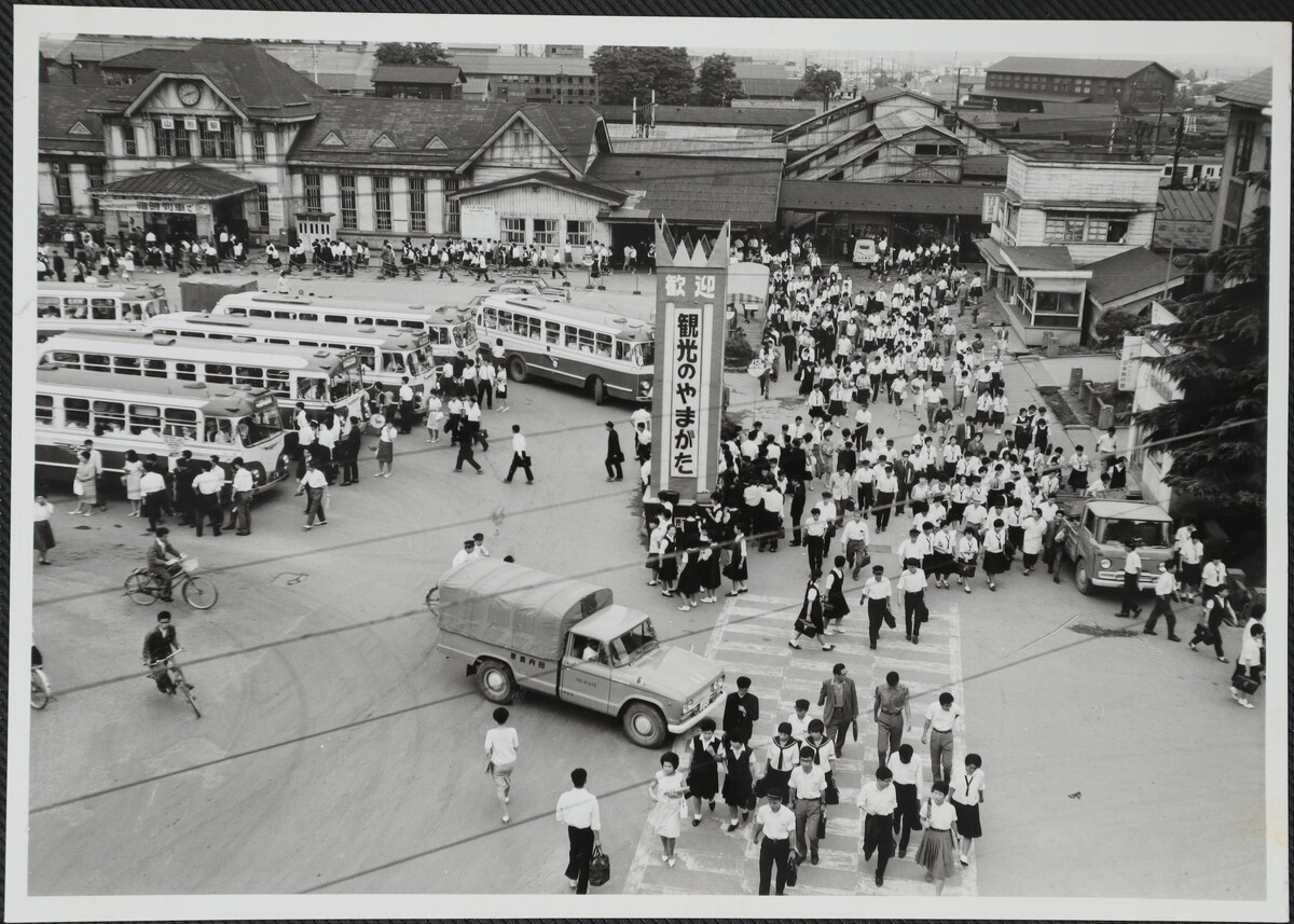 〔写真〕昔の街並み 山形駅－3