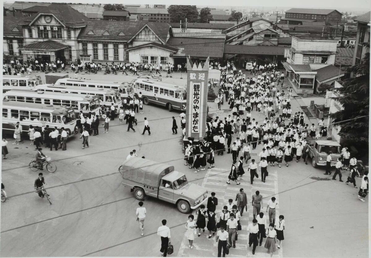 〔写真〕昔の街並み 山形駅－3