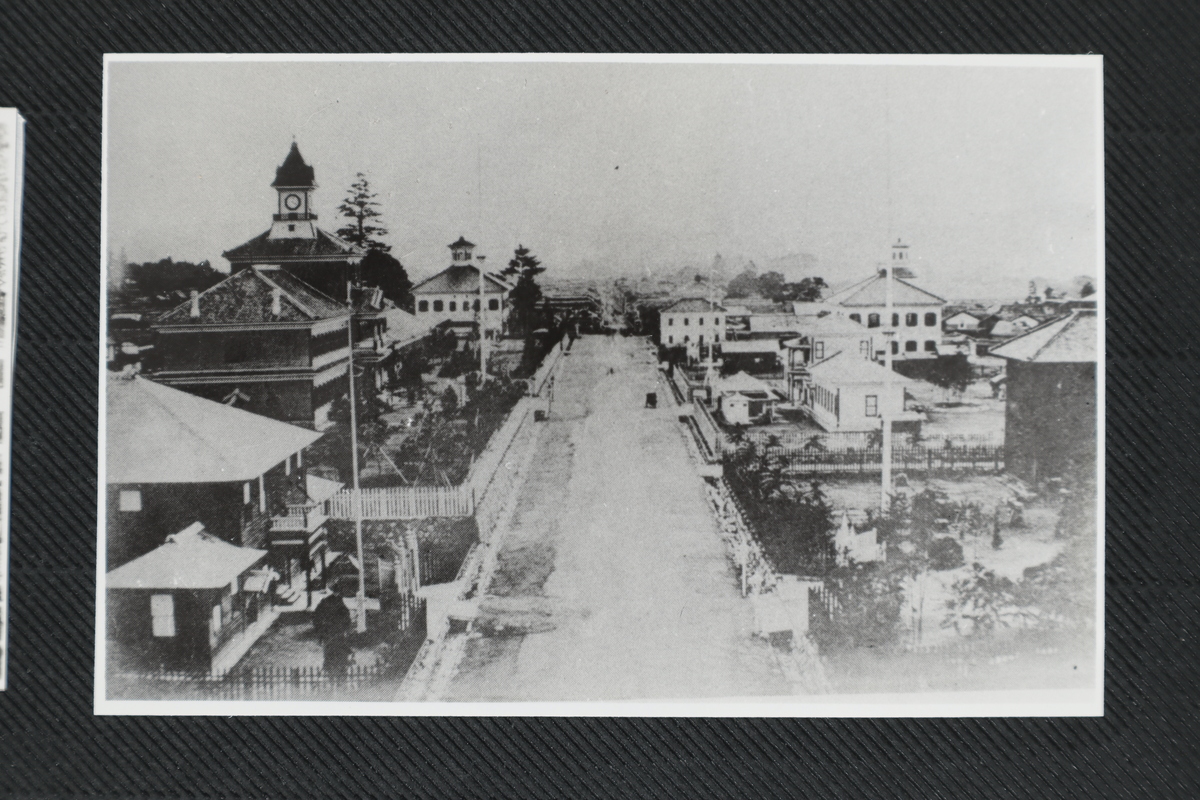 〔写真〕昔の街並み 旅篭町旧県庁付近－1