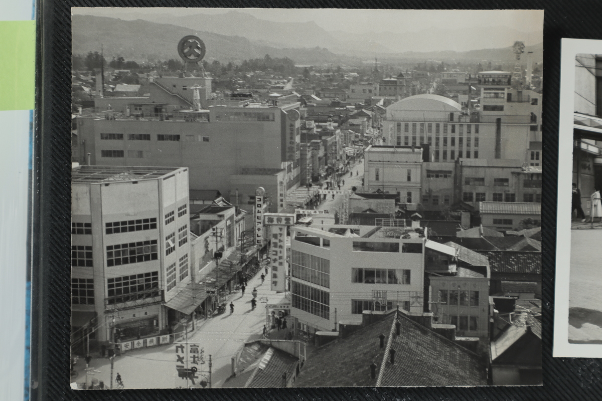 〔写真〕昔の街並み 七日町通り―1