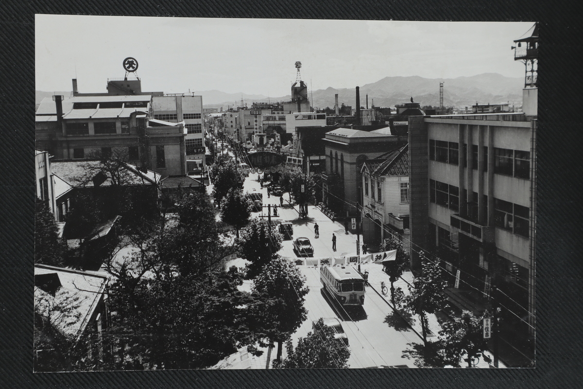 〔写真〕昔の街並み 七日町通り－3