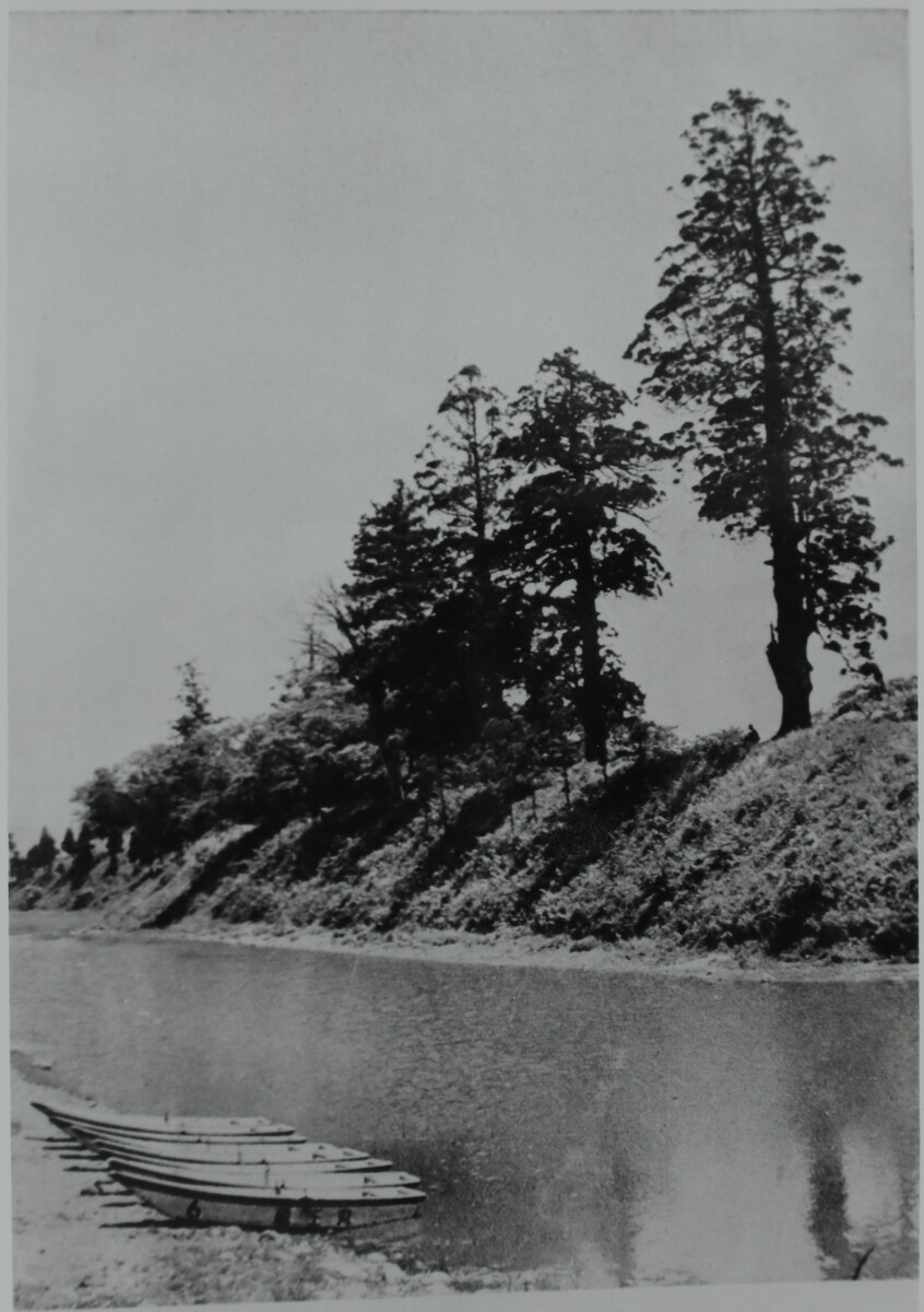 〔写真〕昔の街並み 山形城二の丸堀