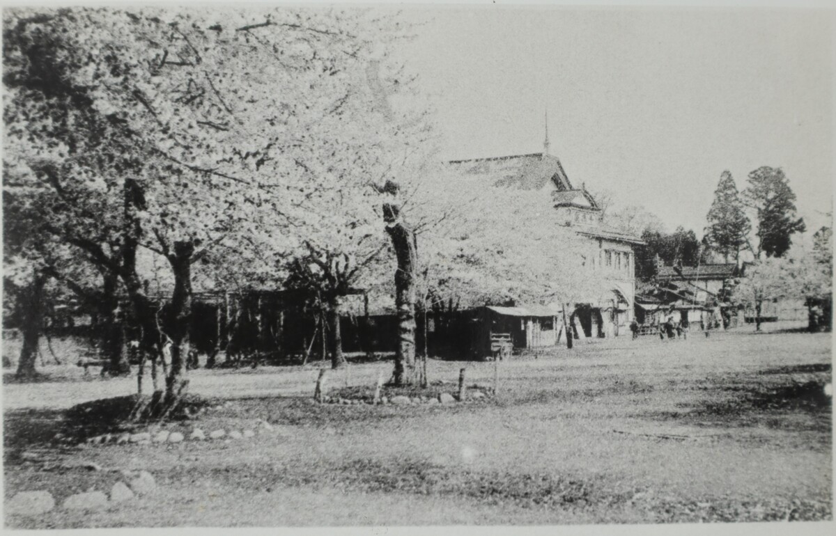 〔写真〕昔の街並み 第二公園