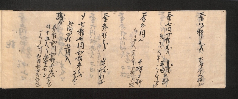 深見区有文書0009 - ページ 3