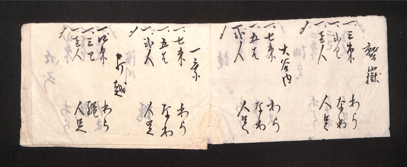 深見区有文書0014 - ページ 3