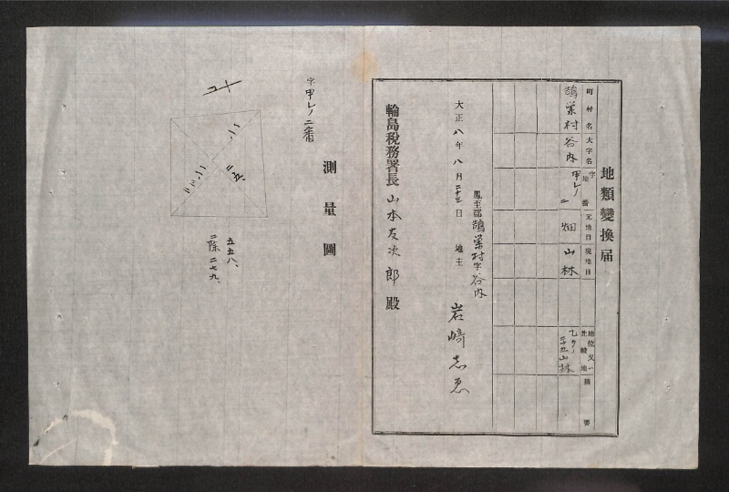 深見区有文書0073 - ページ 1