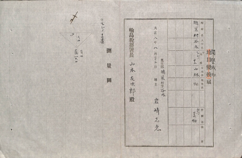 深見区有文書0078 - ページ 1