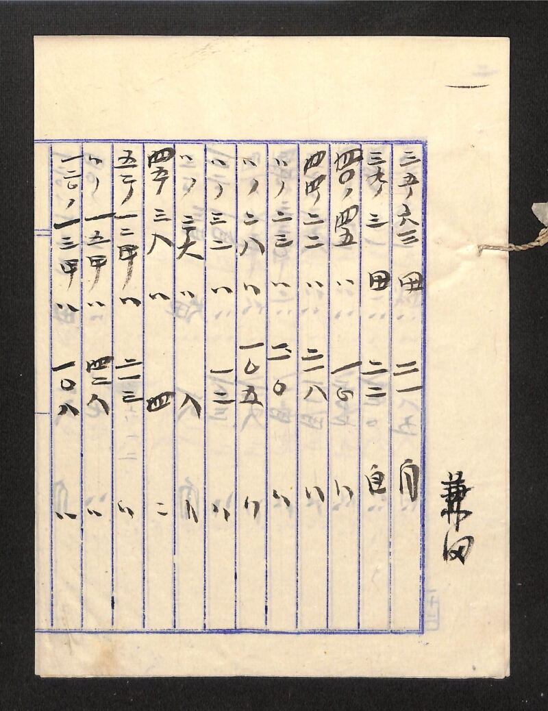 深見区有文書0094 - ページ 1