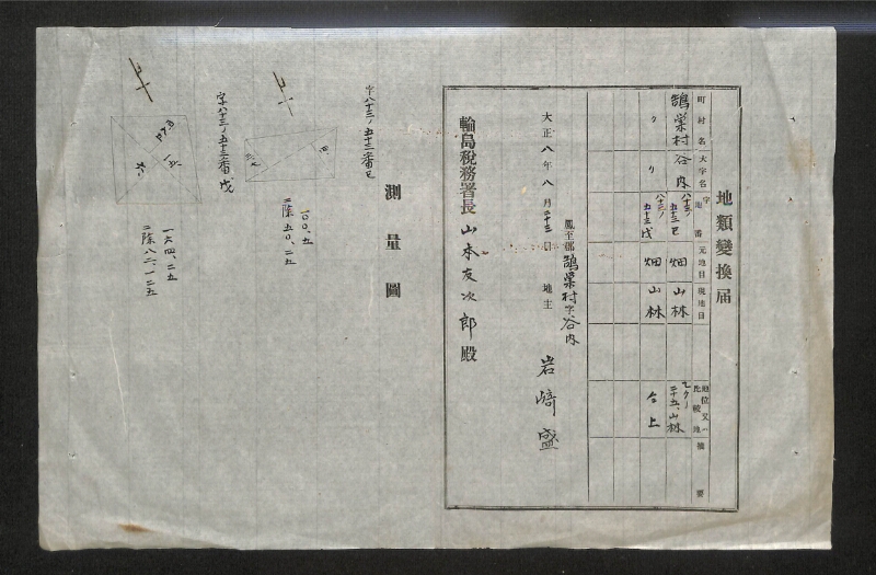 深見区有文書0111 - ページ 1