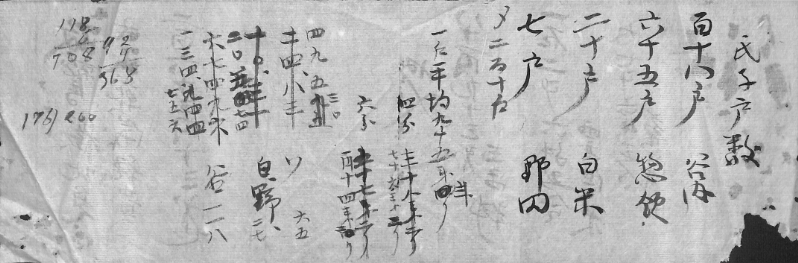 深見区有文書0185 - ページ 2