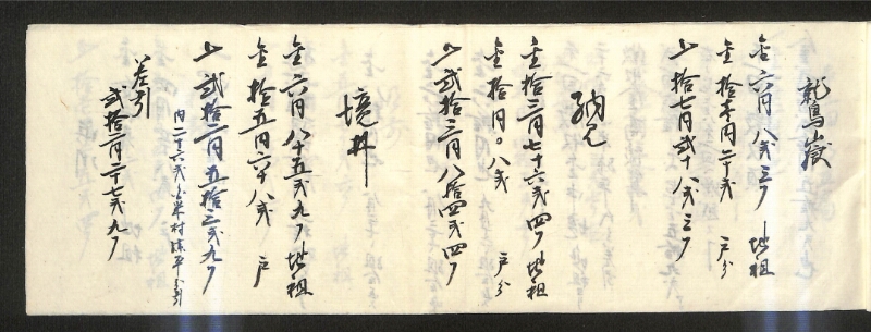 深見区有文書0186 - ページ 4