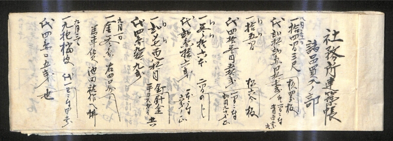 深見区有文書0187 - ページ 2