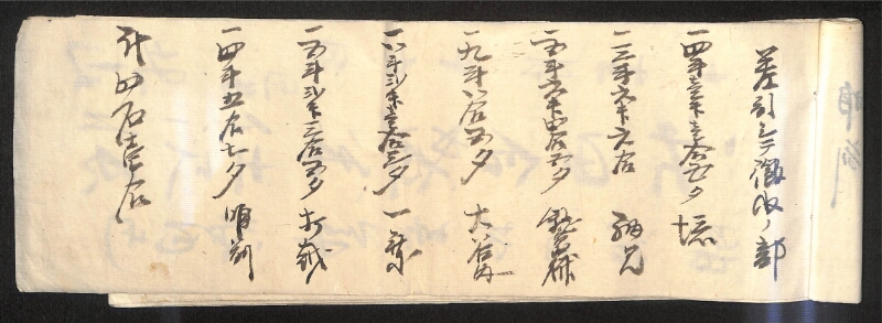 深見区有文書0206 - ページ 8
