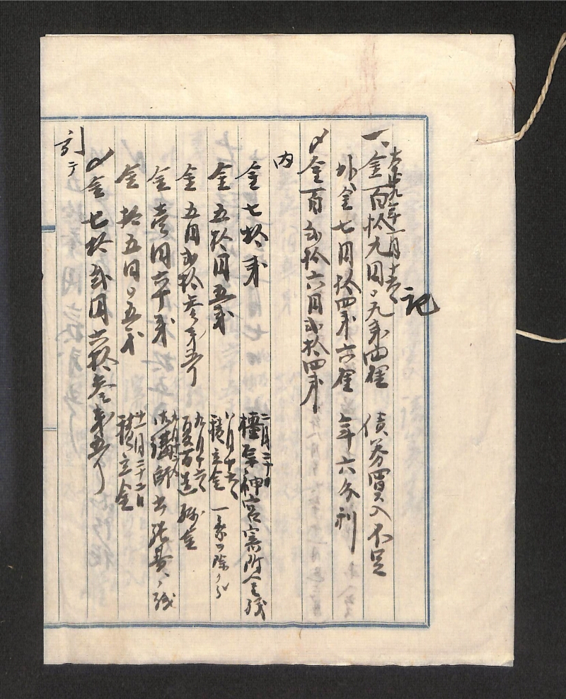 深見区有文書0239 - ページ 1