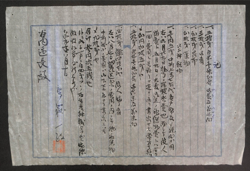 深見区有文書0358 - ページ 7