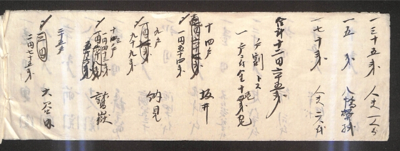 深見区有文書0361 - ページ 3
