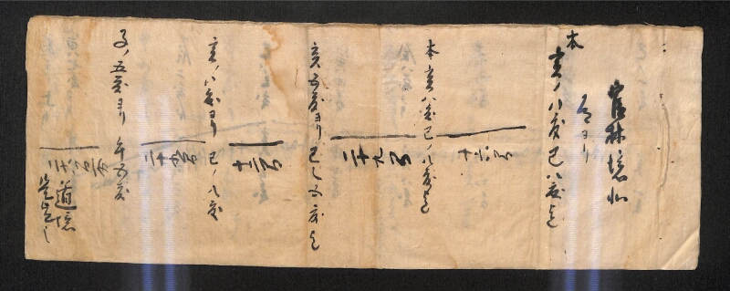 深見区有文書0402 - ページ 1