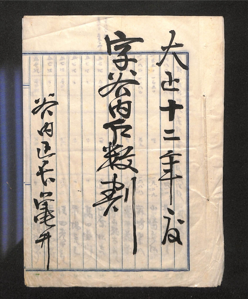 深見区有文書0406 - ページ 1