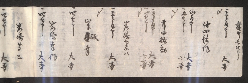深見区有文書0447 - ページ 2
