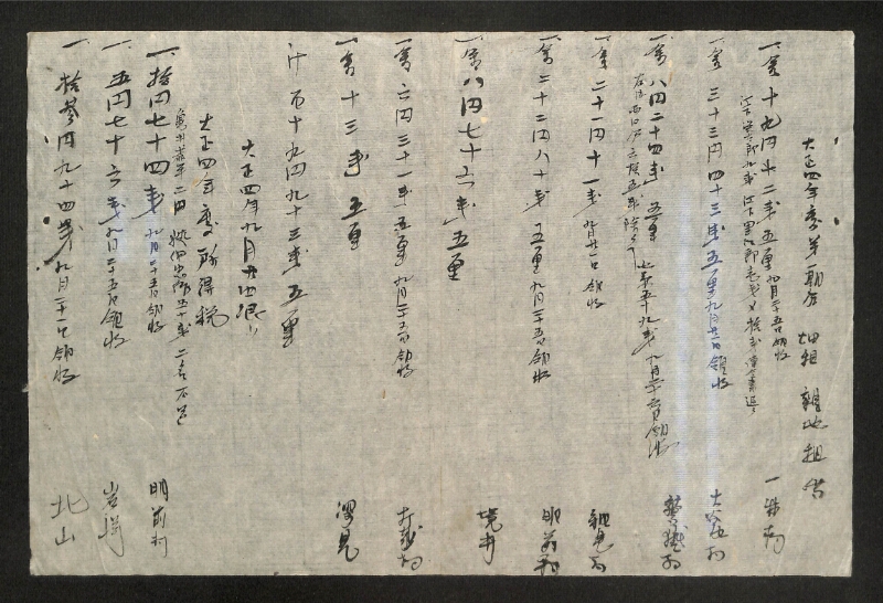 深見区有文書0474 - ページ 4
