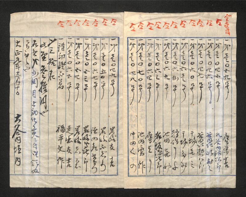 深見区有文書0549 - ページ 2