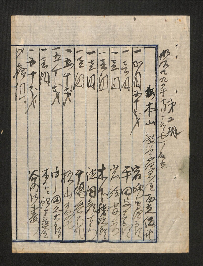 深見区有文書0573 - ページ 1