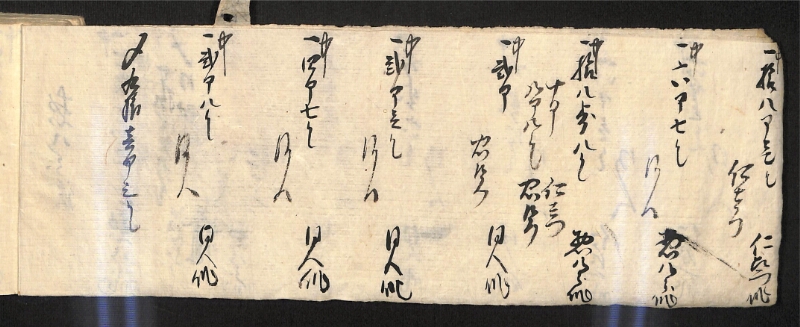 深見区有文書0586 - ページ 3