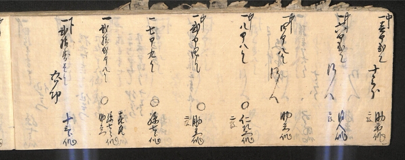 深見区有文書0586 - ページ 153