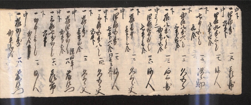 深見区有文書0599 - ページ 3
