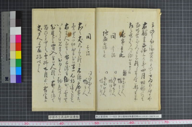 御公儀様御触書控帳 - ページ 6