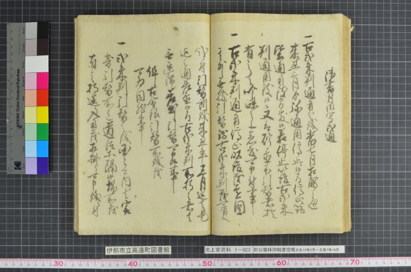 御公儀様御触書控帳 - ページ 59