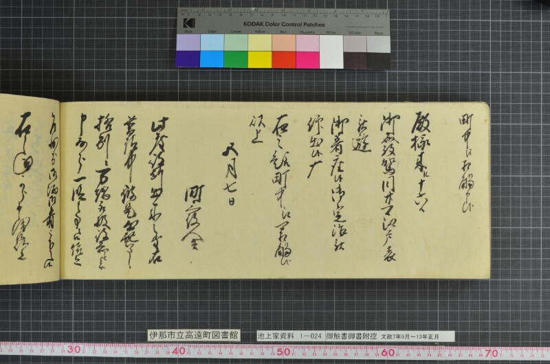 御触書御書附控 - ページ 206