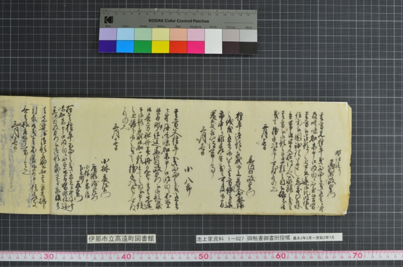 御触書御書附控帳 - ページ 4