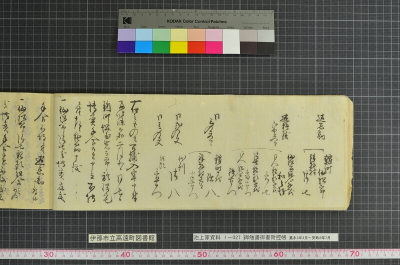 御触書御書附控帳 - ページ 30