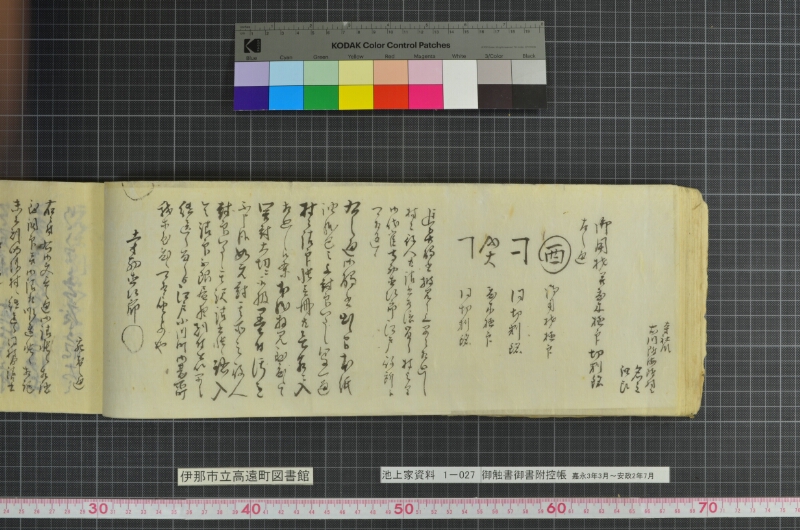 御触書御書附控帳 - ページ 100