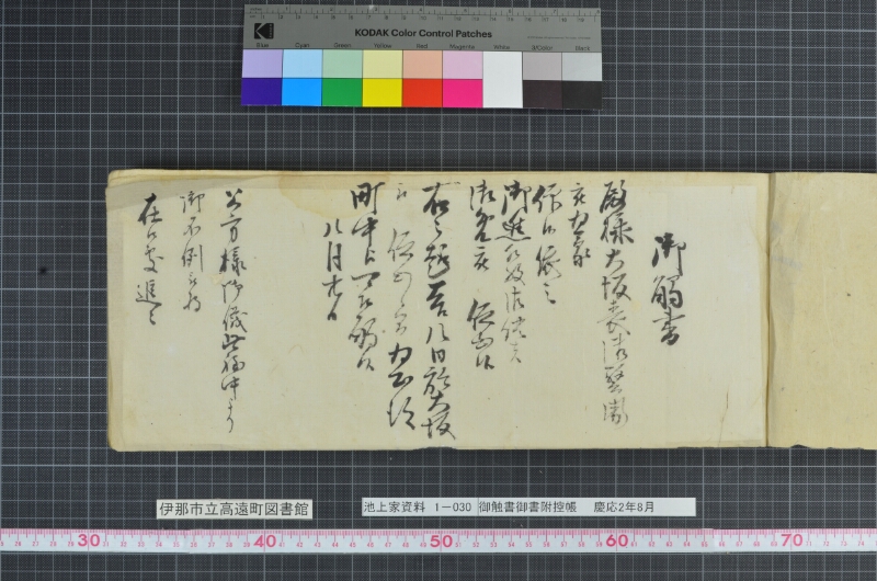 御触書御書附控帳 - ページ 3