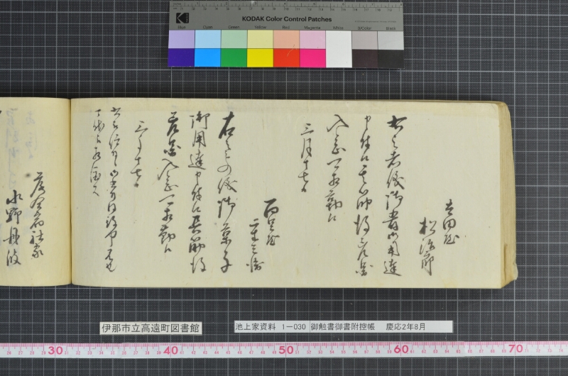 御触書御書附控帳 - ページ 200