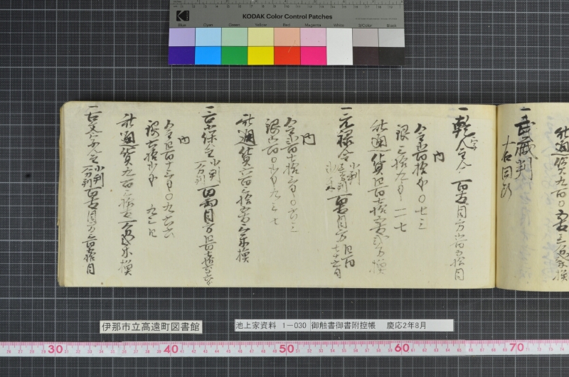 御触書御書附控帳 - ページ 225