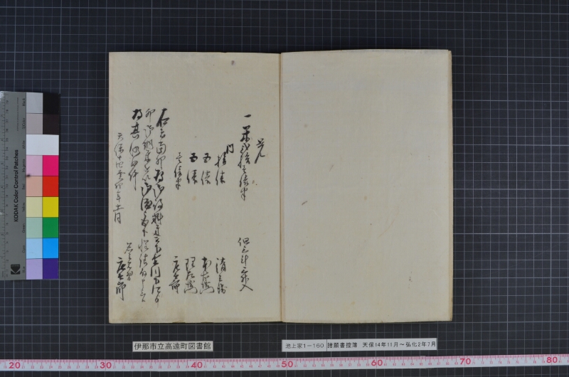 諸願書控簿 - ページ 3