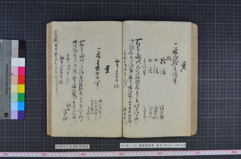 諸願書控帳 - ページ 84