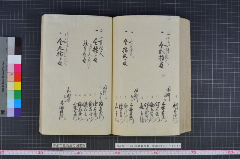 諸願書控帳 - ページ 118