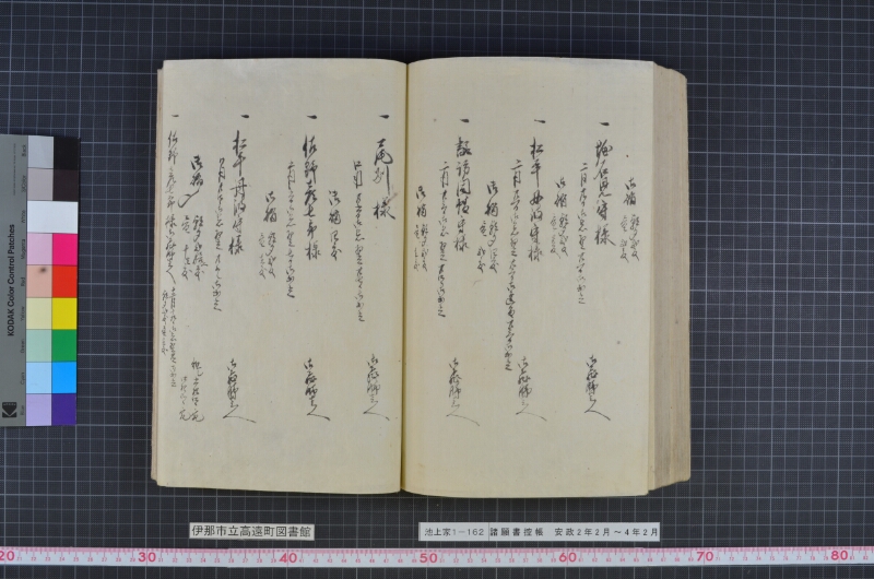 諸願書控帳 - ページ 134