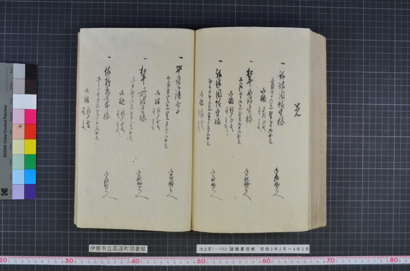諸願書控帳 - ページ 136