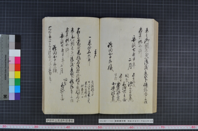 諸願書控帳 - ページ 100
