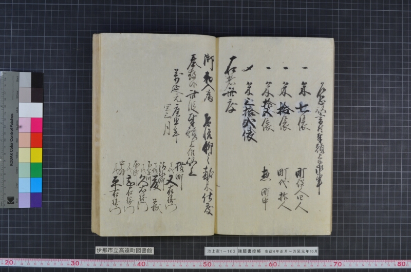 諸願書控帳 - ページ 124