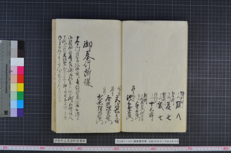 諸願書控帳 - ページ 125