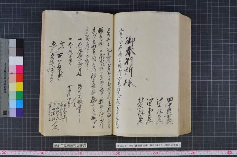 諸願書控帳 - ページ 156