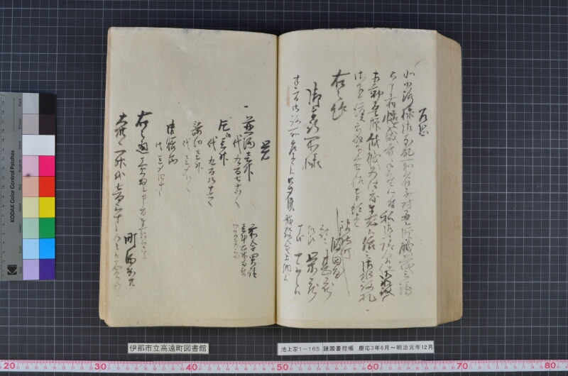 諸願書控帳 - ページ 165