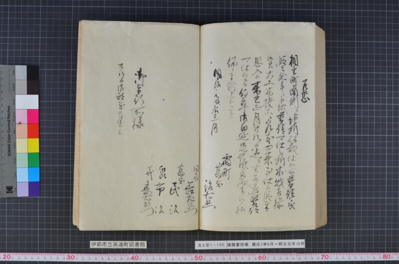 諸願書控帳 - ページ 168
